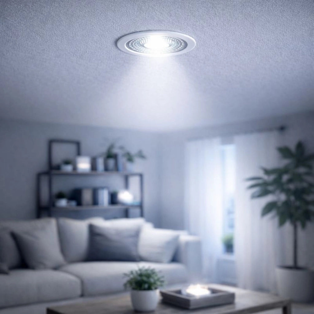 Lampada Led GU10 10W 1300LM Angolo Stretto 38 Gradi Bianco Freddo 6500K 220V D50X58mm