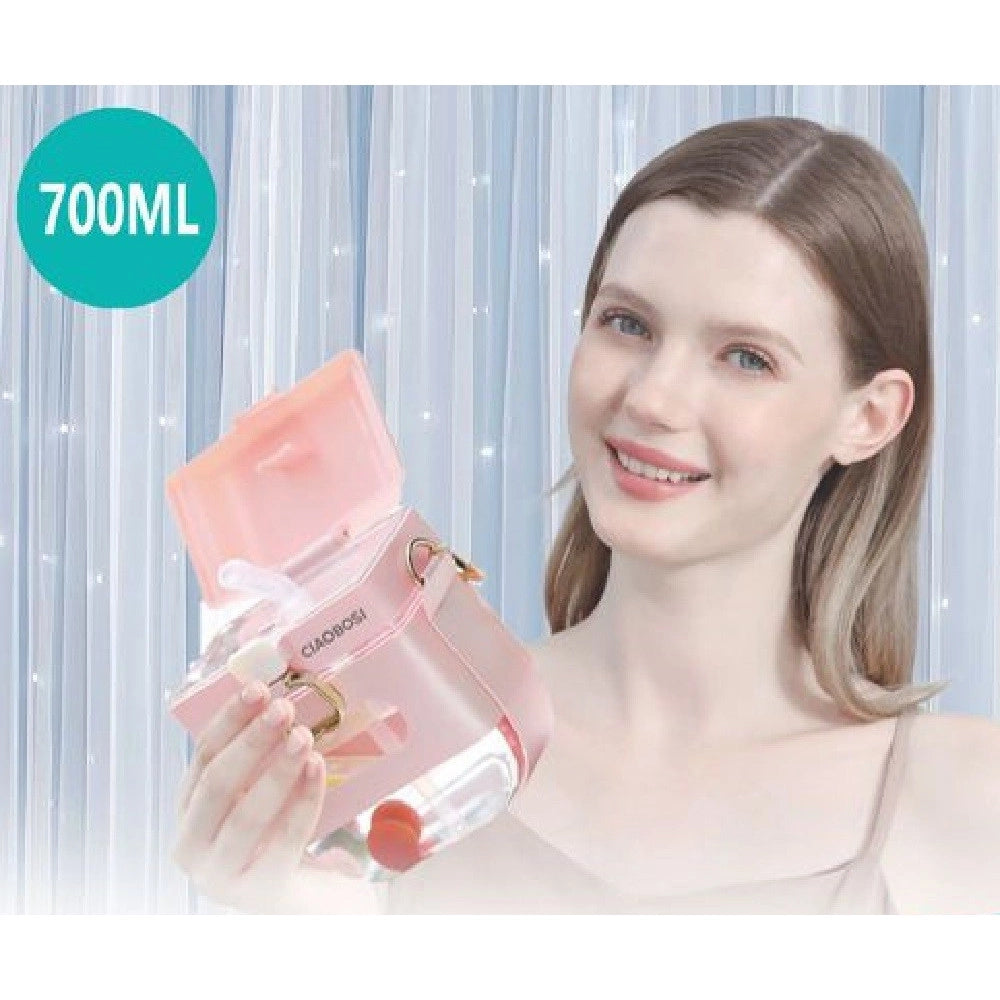 Trade Shop - Borsa Zaino Per Bevande Acqua Succhi 700ml Contenitore Portatile Alla Moda Tx-8431 -