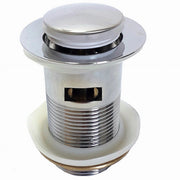Trade Shop - Piletta Di Scarico Universale 1/4" Lavandino Pop-up Tappo A Pressione 85mm 59600 -