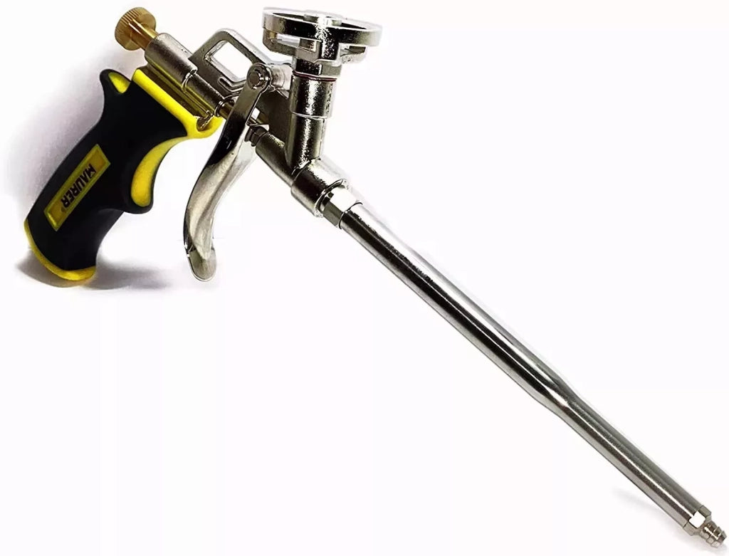 Pistola per Schiuma Poliuretanica Maurer con ugello in acciaio inox ed impugnatura ergonomica
