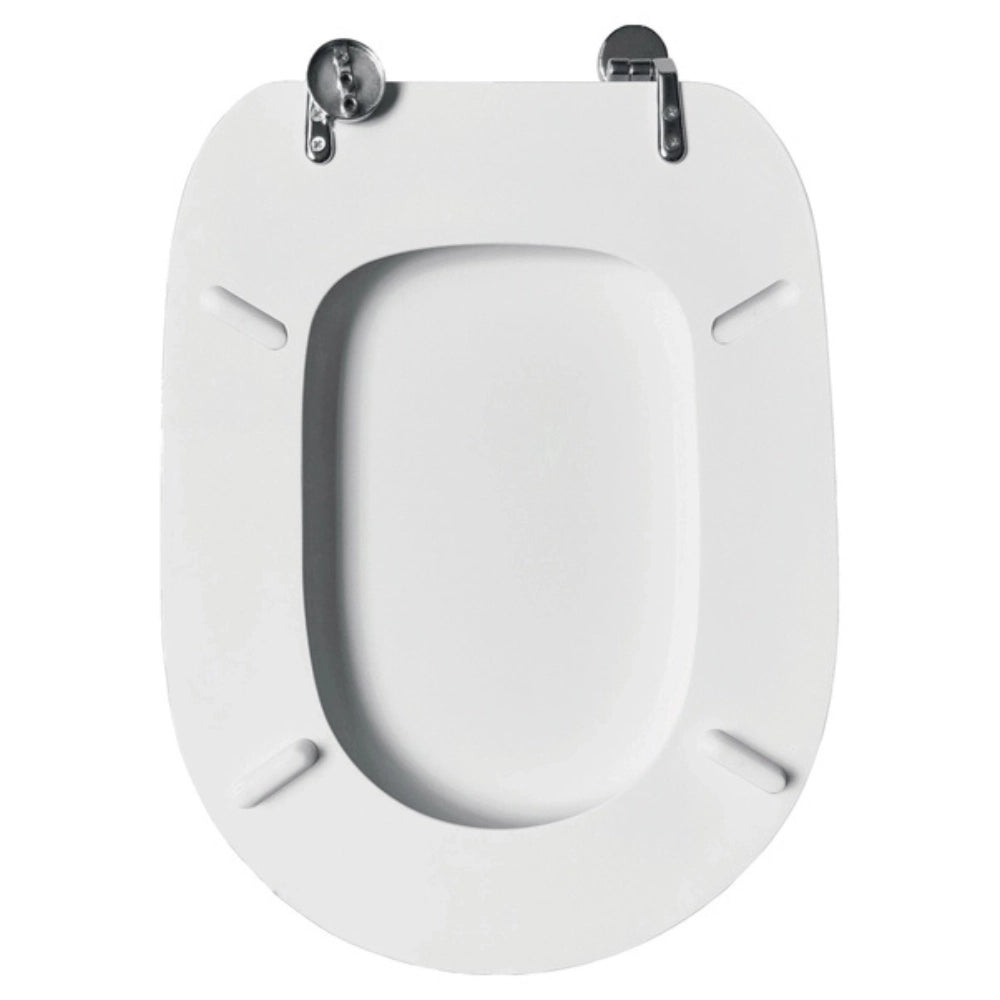 Sedile wc mdf serie sintesi con cerniere metalliche regolabili