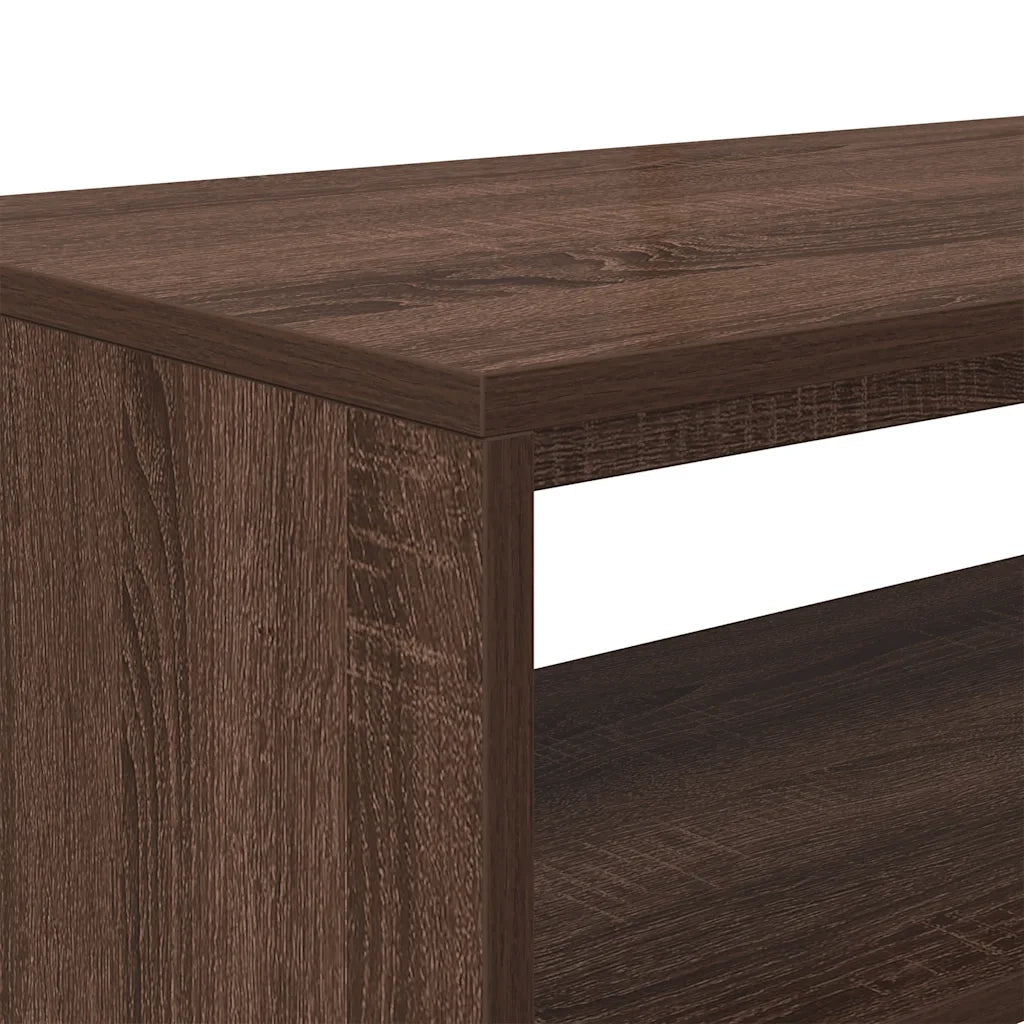 Mobile Porta TV Rovere Marrone 80x40x40 cm in Legno Multistrato