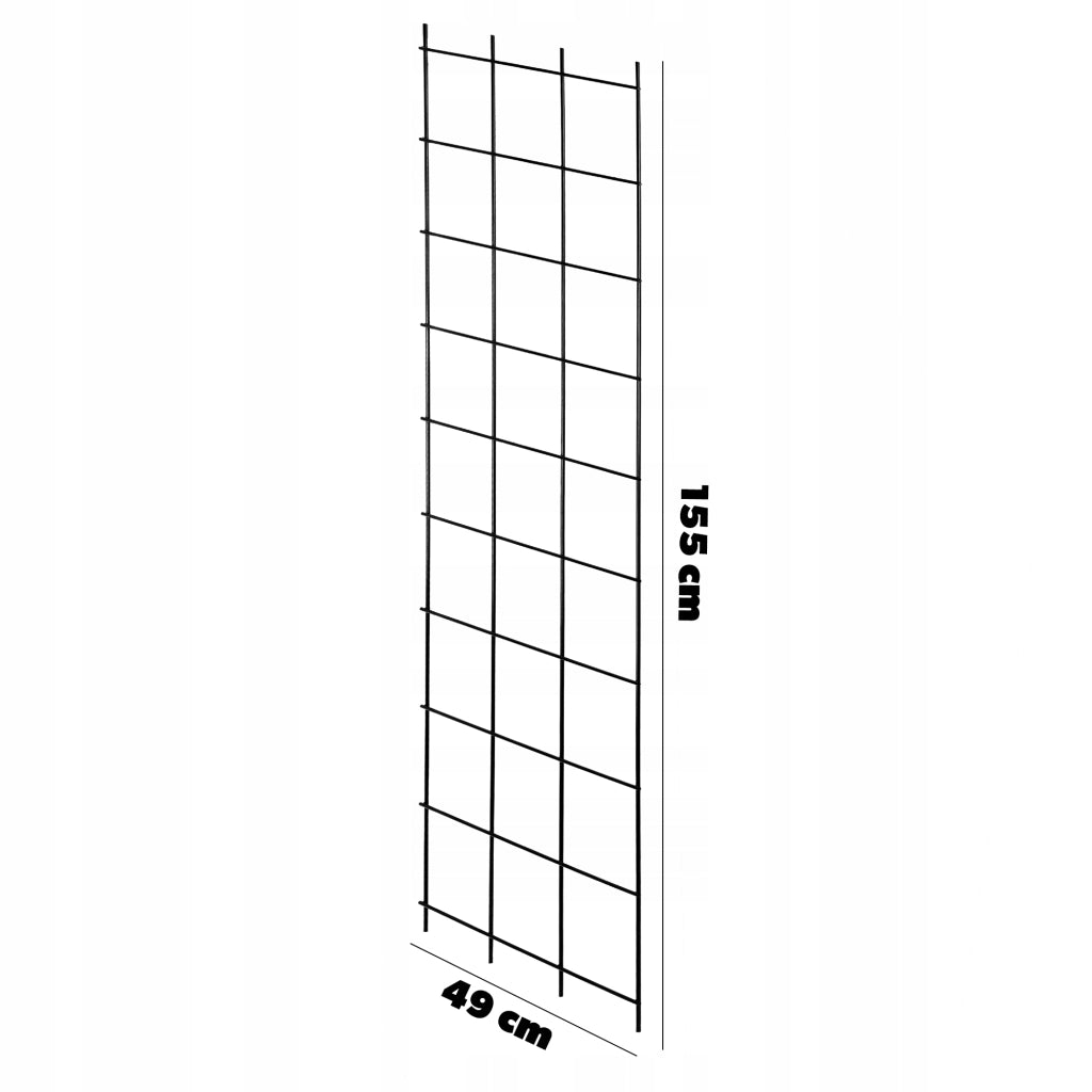 Supporto in metallo per pergola da giardino KADAX per piante, rose e fiori, 45x150