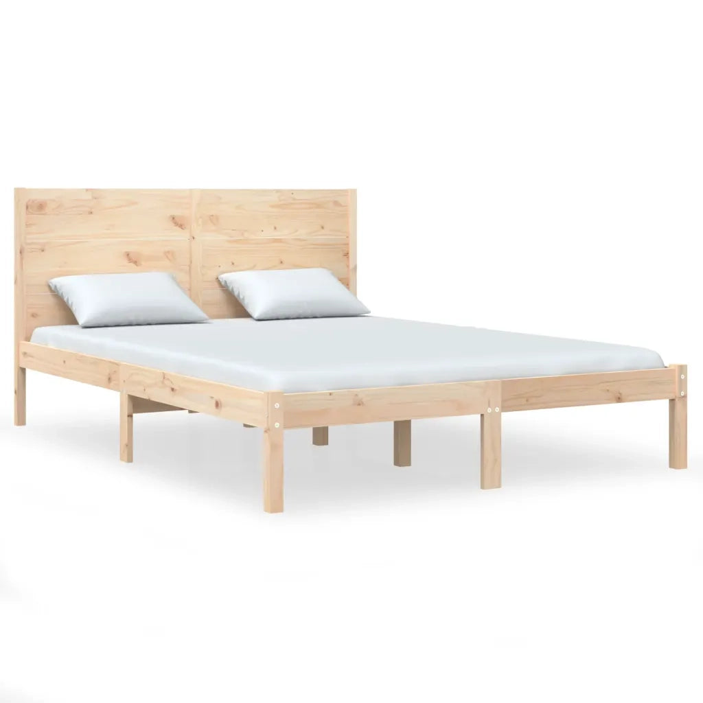 Giroletto senza Materasso 160x200 cm in Legno Massello di Pino 3104163