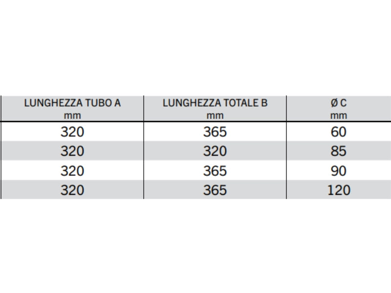 Tubo porta documenti in plastica per trattori e macchine agricole Cermag - 60 mm