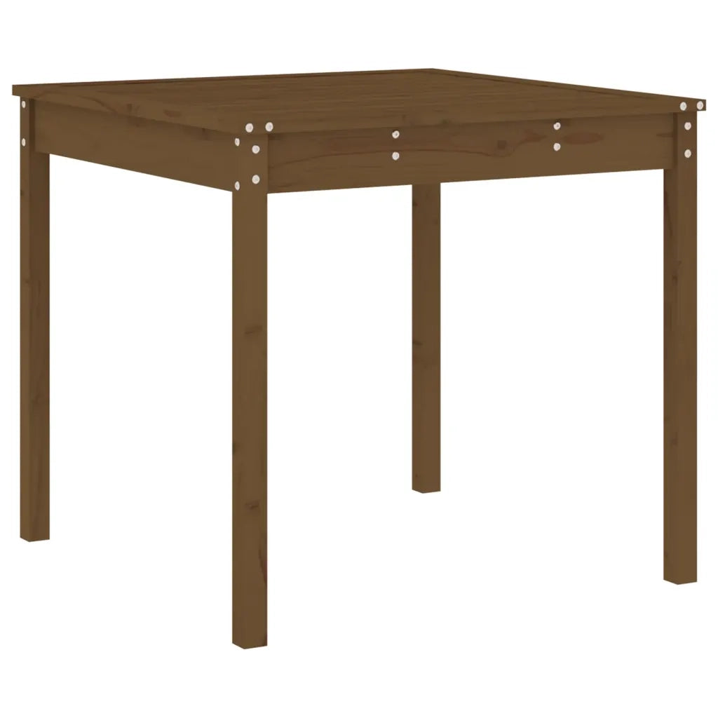 Set da Pranzo da Giardino 5 pz ambra in Legno Massello di Pino 3157712