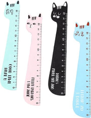 Set di 4 linee di legno in stile animale colorato per bambini e studenti in ambiente ufficio