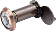 Spia per porte - Con coperchio - Obiettivo a lente acromatica - Ø16 / 35-60mm - Angolo di visuale 200° - Lenti in vetro - Per porte interne ed esterne