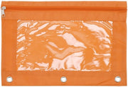 Etui tridimensionale con 3 anelli - Doppia imbottitura - Impermeabile Oxford - Vetrino trasparente - Rivestimento PVC rinforzato - Dimensioni 25 x 18 cm - Custodia per mappe