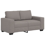 Divano | Divano da soggiorno | Sofa a 2 Posti Tortora 160x77x82 cm in Tessuto