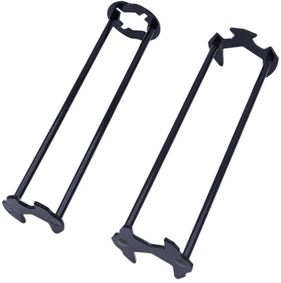 Set di chiavi per mozzare - Chiave flexibile - Chiave a gomito - Chiave a sei punte - Materiale: acciaio gelegeato - Resistente e forte - Strumenti per installazione