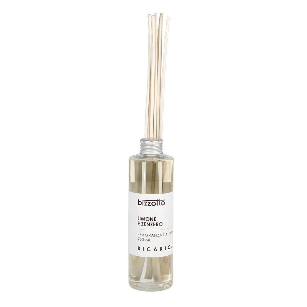 RIcarica Diffusore per Ambienti con Bastoncini Bizzotto Fragranza: Limone e Zenzero