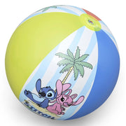 Trade Shop - Pallone Gonfiabile Spiaggia Piscina Design A Spicchi Con Stitch Per Bambini 2+ Anni 9104t -