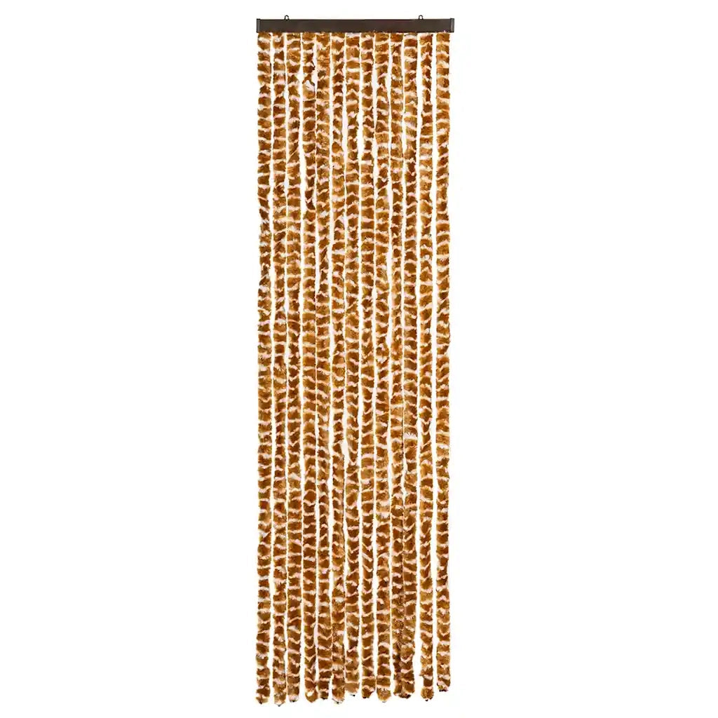 Zanzariera Ocra e Bianco 56x185 cm Ciniglia CFW2360664