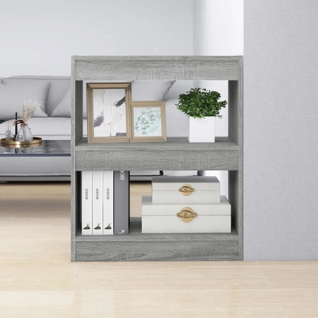 Libreria/Divisorio Grigio Sonoma 60x30x72 cm 813600