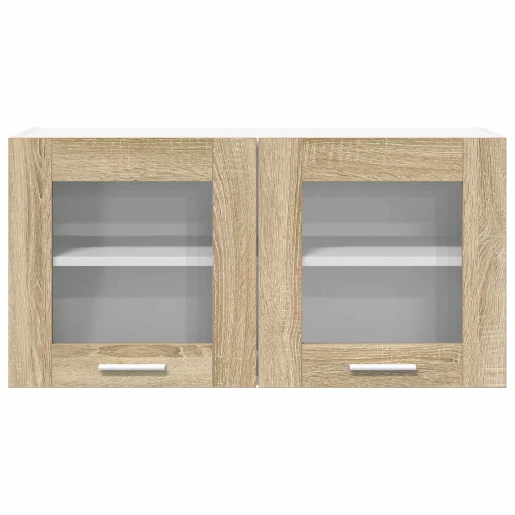 Armadio pensile Quercia Sonoma e Bianca 80 x 31 x 40 cm 884230