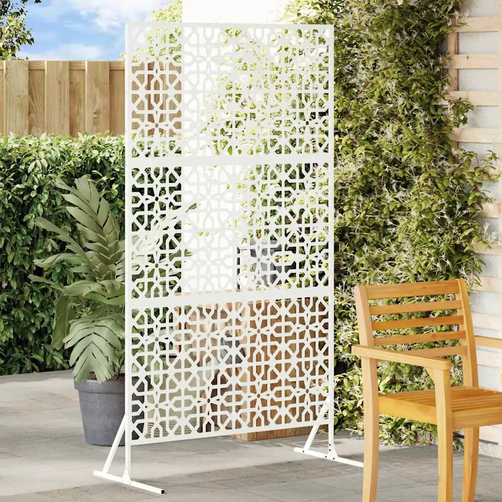 Schermo per Privacy Bianco 100 x 50 x 180 cm Acciaio CFW7264709