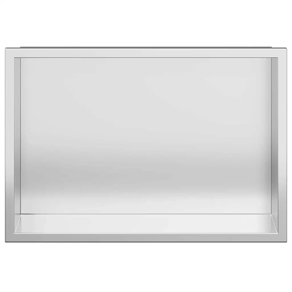 Nicchia per doccia Argento 30 x 20 x 9,5 cm Acciaio Inox 42012662