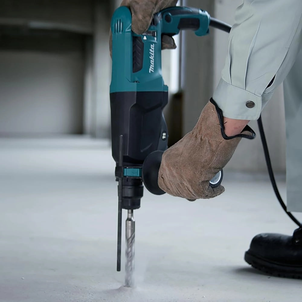 Makita TASSELLATORE - 26mm - 800W - SDS Plus compatibile - 2FUNZ - 2,4J, Nero