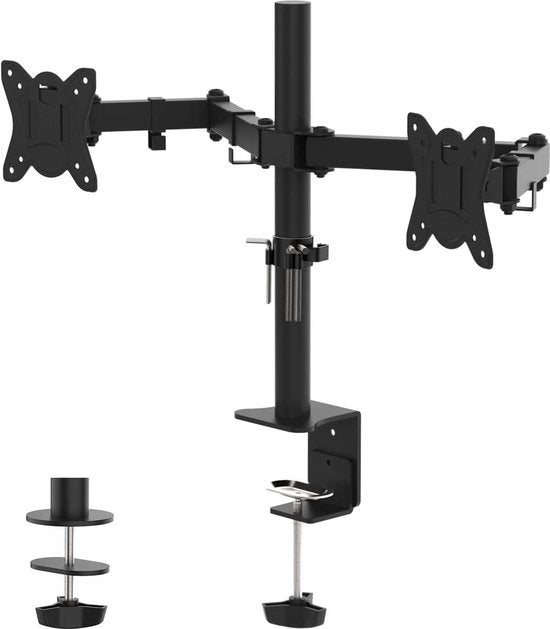 Monitor Standaard per Computer - Schermo Standaard per Monitor da 13 a 32 Pollici - Regolabile in Alto - VESA