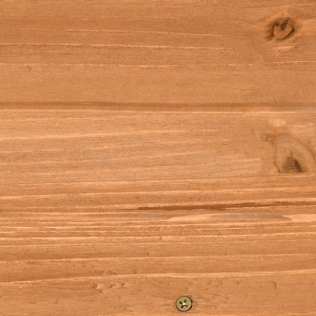 Fioriera rettangolare in legno per orto ¨C zephmum ¨C 91x18x16.5 cm marrone