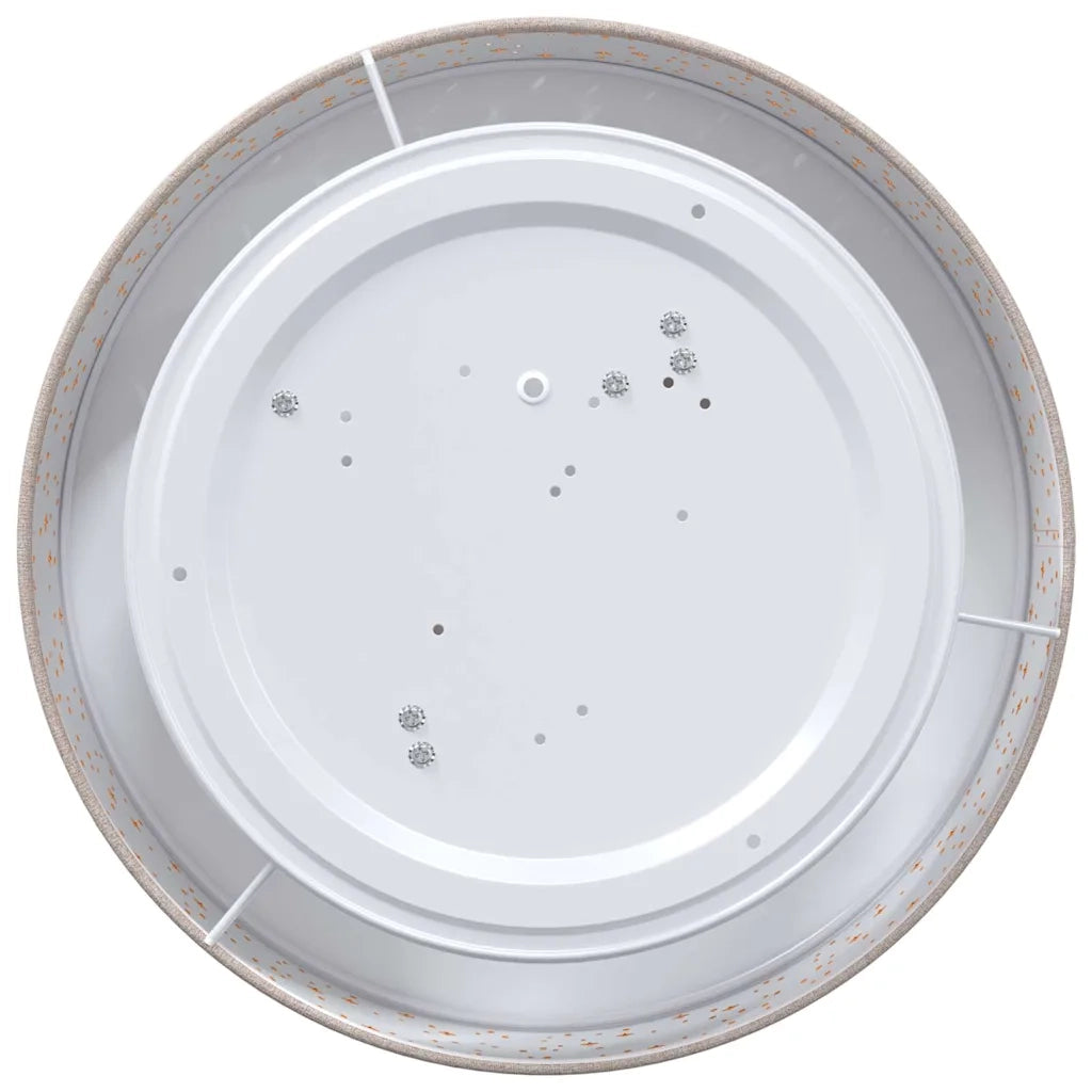 Lampada da soffitto Talpa 38 x 38 x 13,5 cm Tessuto CFW1516099