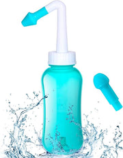 Kit di Idratazione Nasale per Adulti e Bambini | Kit di Idratazione Nasale 300ML Senza BPA Irrigazione Sinusale Doccia Nasale
