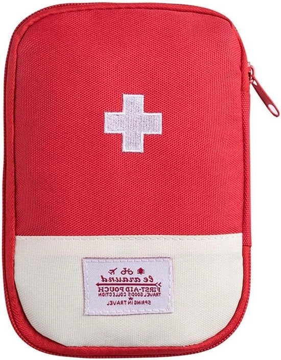 Borsa medica portatile per viaggi e kit di pronto soccorso con sacchetto vuoto - compatta e leggera con formato mini.