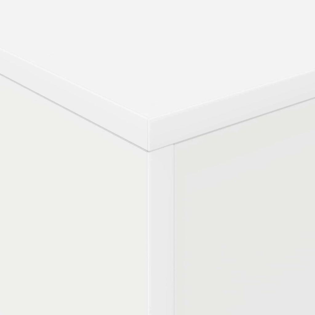 Scaffale per riviste Bianco 70 x 41 x 156 cm Legno multistrato