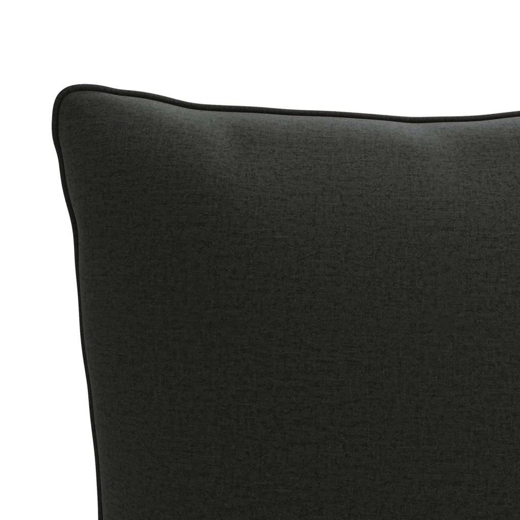 Cuscini per Schiena a 4 Pezzi PUTTEN 4 pcs 100% Poliestere Nero 945122