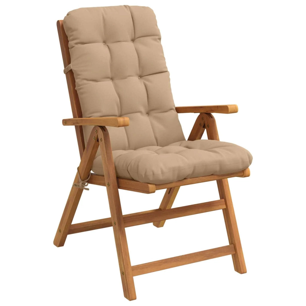 Cuscini per Sedia Alta in 2 Pezzi VIANEN 2 pcs 100% Poliestere 953758