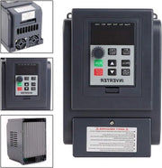 Dimmer di Frequenza per Motor Elettrico 1,5kW - Regolatore di Velocità VFD - Convertitore a Fase Singola 220V a Fase Trifase 380V - Controllo di Convertitore Vettoriale