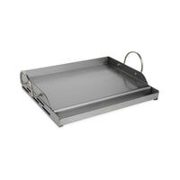 Piastra plancha universale per barbecue 40 cm, inox