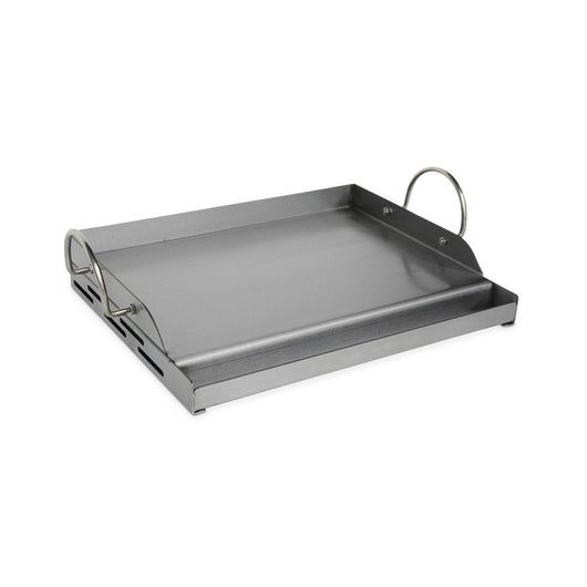 Piastra plancha universale per barbecue 40 cm, inox
