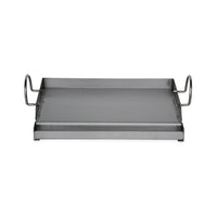 Piastra plancha universale per barbecue 40 cm, inox