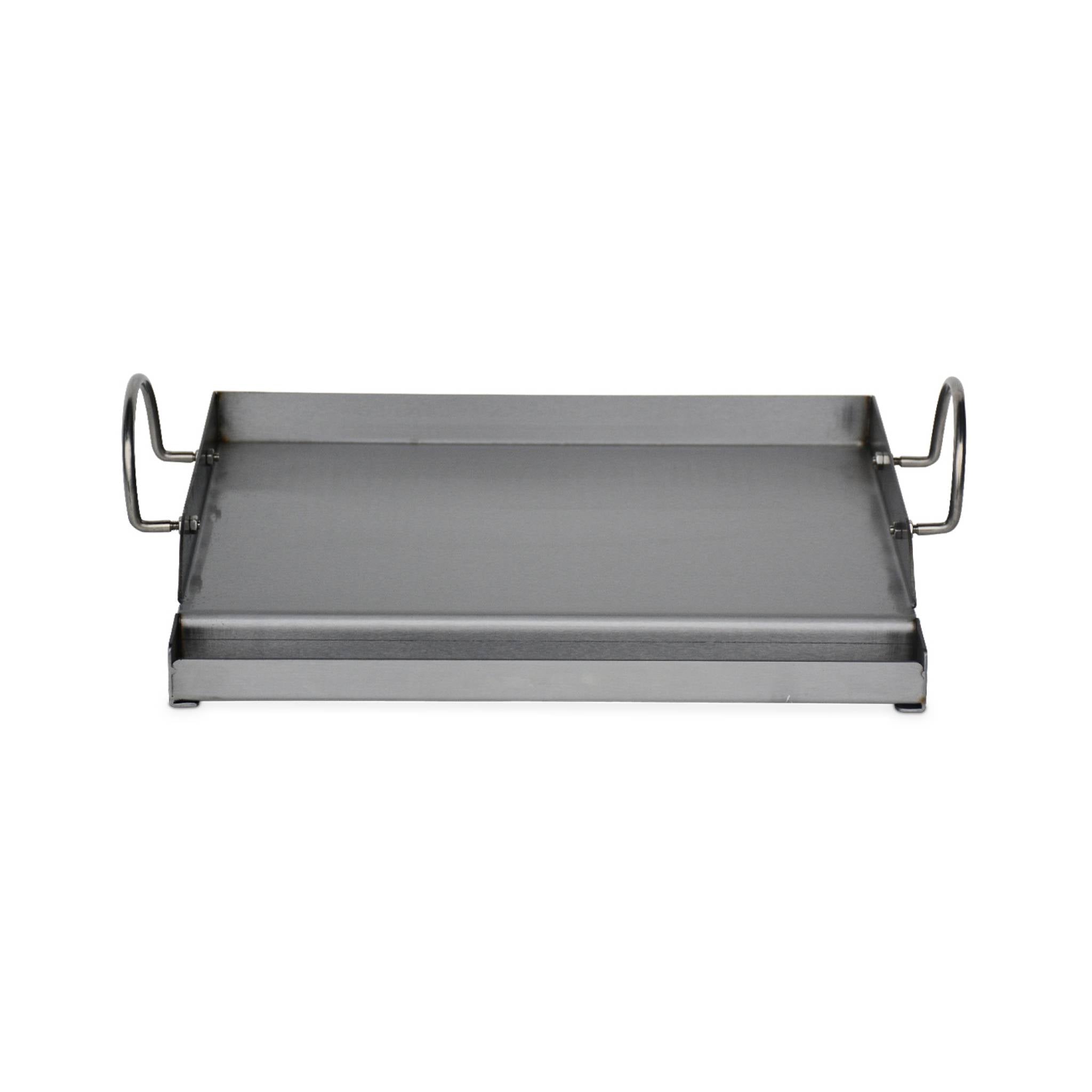 Piastra plancha universale per barbecue 40 cm, inox