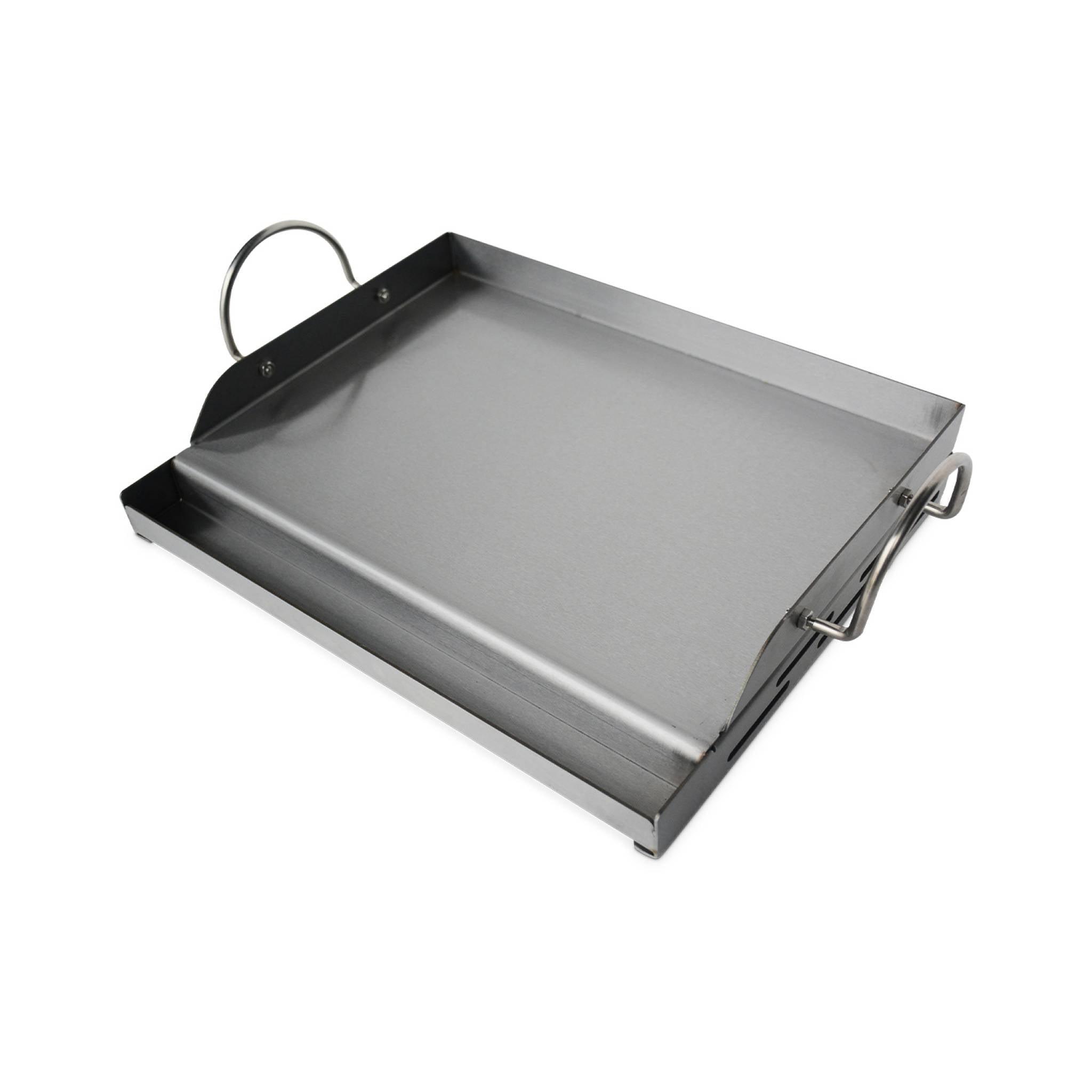 Piastra plancha universale per barbecue 40 cm, inox