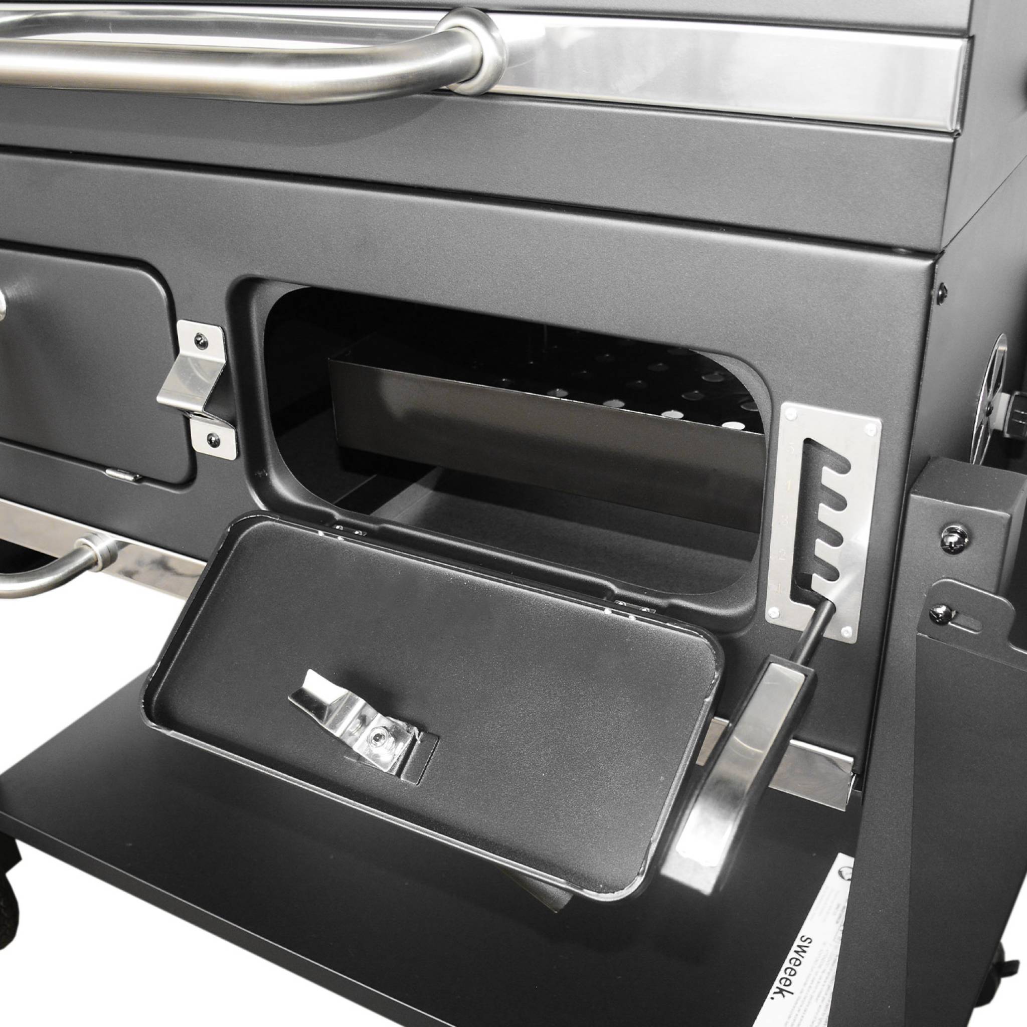 Barbecue a carbonella xl, nero