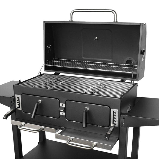 Barbecue a carbonella xl, nero