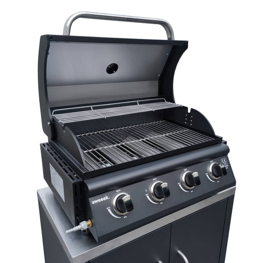 Barbecue a gas 4 bruciatori, da posare su mobile sweeek.