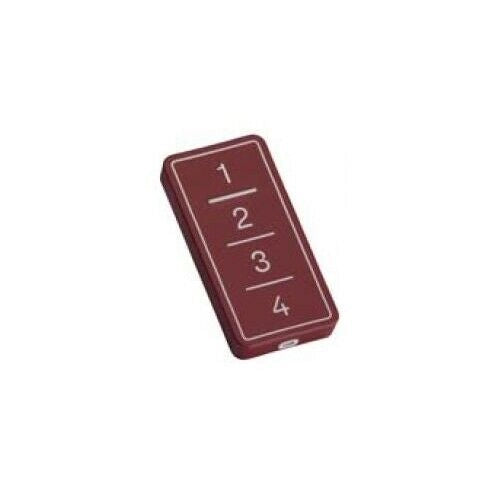 TRASMETTITORE COPIATORE 4CH CRIMSON RED B&B FACILE MF F0-TX4-FR-MF AUTOMAZIONE