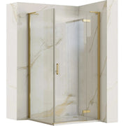 Cabina Doccia Rea Hugo 90x90 Gold Brush