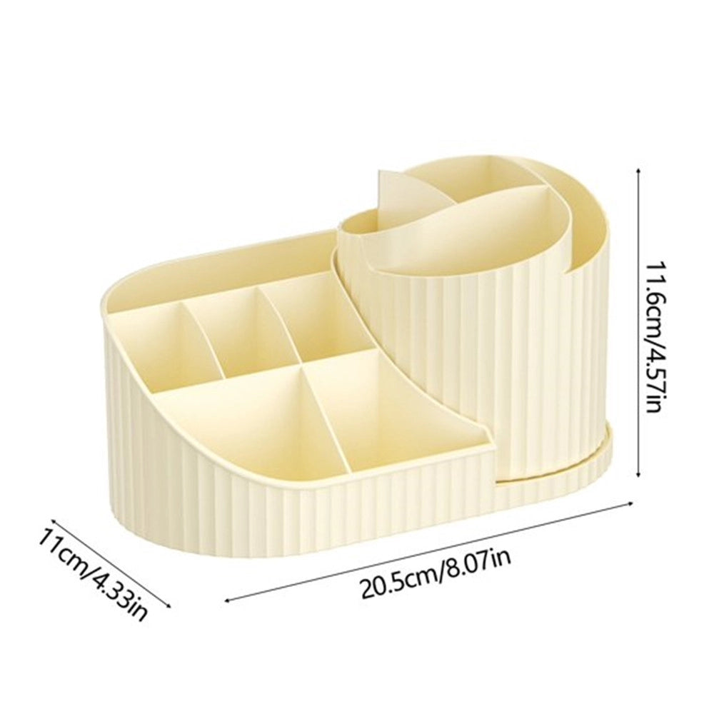 Trade Shop - Scatola Portaoggetti Da Scrivania Porta Rossetti Cosmetici Cancelleria Penne Per Toletta -