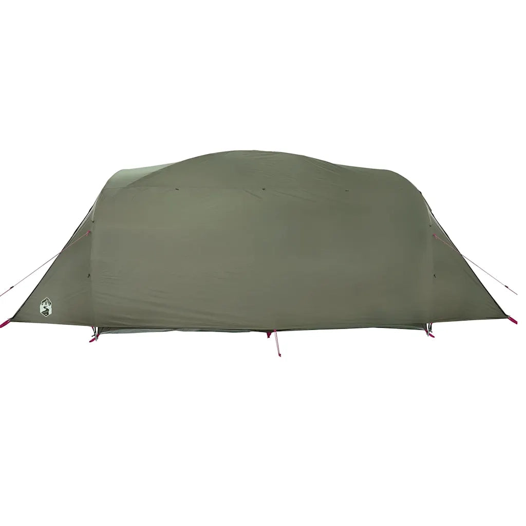 Tenda Familiare a Tunnel per 6 Persone Verde Oliva Resistente all'acqua 4009575