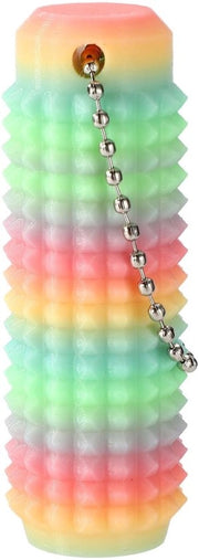 Fidget Hanger Luminoso - Fidget a Spine - Giocattolo Sensoriale - Giocattolo Rilassante - Dimensioni 7x2,4 cm - Materiale PLA