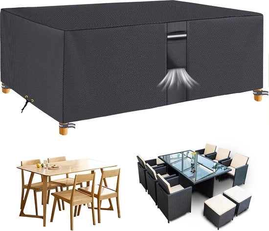 Ottomano per giardino Impermeabile, 242 x 162 x 90 cm, 600D Oxford PVC impermeabile.