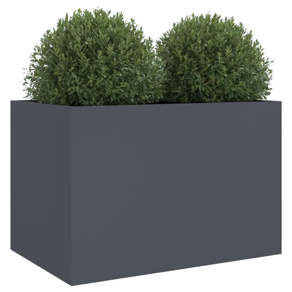 Fioriera Antracite 62x47x46 cm in Acciaio 841603
