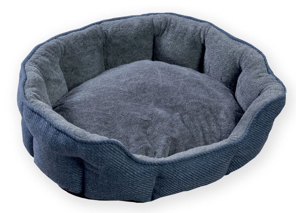 Cuccia Divanetto Cane Gatto Cuscino Morbido Materassino Animali Domestici Relax - Relax - Blu