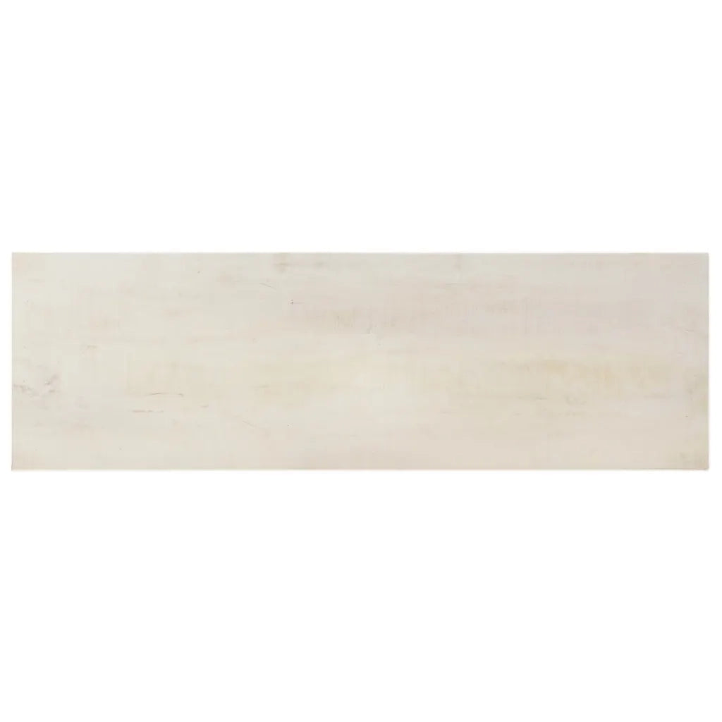 Tavolo Consolle | Tavolo d'Ingresso Bianco 115x35x77 cm in Legno di Mango Grezzo