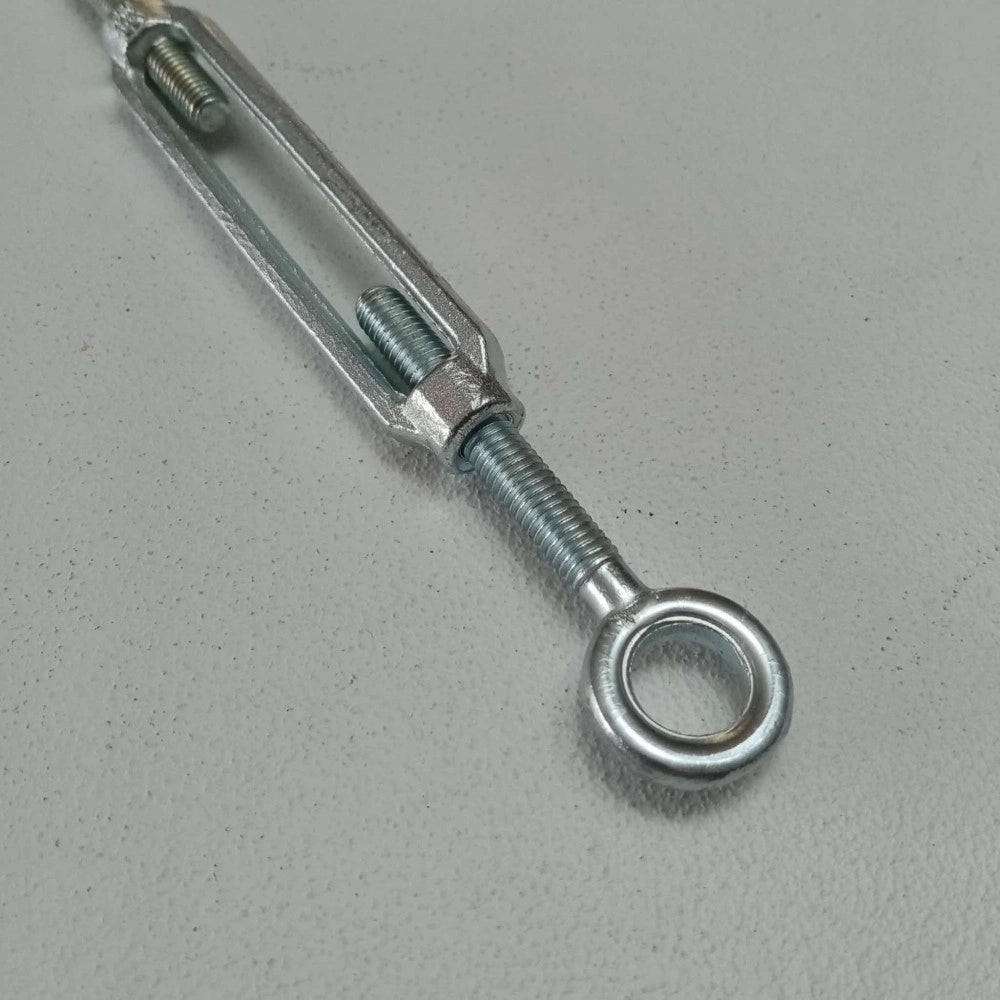 Robur tenditore occhio occhio m 6 da 1/4 di pollice lunghezza minima 130mm
